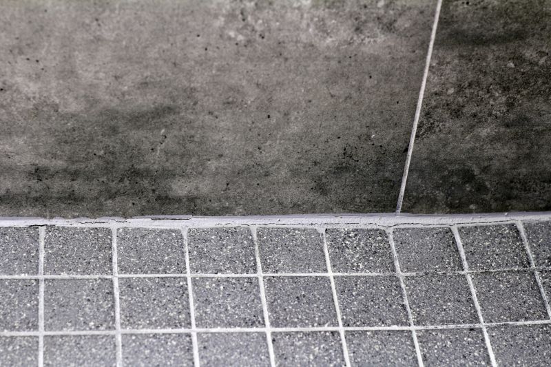 Bathroom tile grouting
