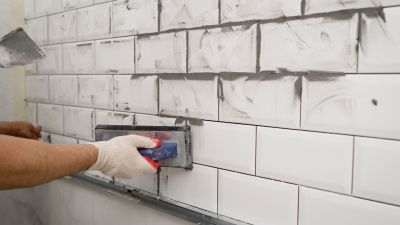Seamless grout lines